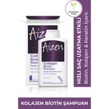 Aizen Collagen Keratin Şampuan - ya - Şampuan - Kepek - Saç Şampuani - Keratin İçerir - Aizen Biotin Collagen Keratin Shampoo