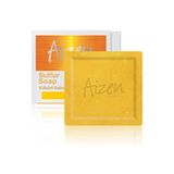Aizen Cosmetic Kükürt Sabunu 100 gr – Yağlı ve Problemli Ciltler İçin Derin Temizleyici ve Arındırıcı Bakım