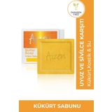 Aizen Kükürt Sabunu-sulfur Soap - Akne, Leke Karşıtı, Ve Bitkisel Sabun