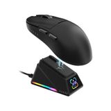 Aj159 Apex 8k Oyun Mouse, 3 Modlu Tft Ekranlı Manyetik Şarj İstasyonu,paw3950 Sensör, 56 Gram Diğer siyah