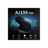 Aj159 Pro Kablosuz 3 Modlu 8.000hz-26.000dpı Oyuncu Mouse Siyah siyah
