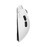 AJ179 V2 Max Kablosuz Gaming Mouse 12000 Dpı PAW3311 Sensör 2.4g + Bluetooth + USB 300IPS 35G 1000Hz 800MAH Ultra Hafif 56G Teflon Ayak Profesyonel Oyuncu Mouse (Beyaz) - Option-1 - 001-Renkli