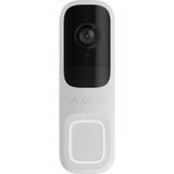 Ajax Doorbell 4mp 6 Metre Ir LED Çift Yönlü Konuşma Onvif Wifi Görüntülü Kapi Zili Beyaz - Tek Seçenek
