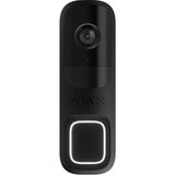 Ajax Doorbell 4mp 6 Metre Ir LED Çift Yönlü Konuşma Onvif Wifi Görüntülü Kapi Zili Siyah - Tek Seçenek