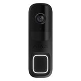 Ajax Doorbell 4Mp 6 Metre Ir Led Çift Yönlü Konuşma Onvıf Wıfı Görüntülü Kapı Zili Siyah