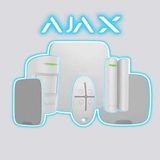 Ajax Hub Kit Kablosuz Hırsız Alarm Seti Keypad Dış Siren Dahil Beyaz