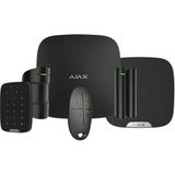 Ajax Hub Kit Kablosuz Hırsız Alarm Seti Keypad Dış Siren Dahil Siyah
