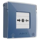Ajax Manualcallpoint Mavi Renk Jeweller Kablosuz Yangin Alarm Butonu - Tek Seçenek