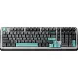 Ajazz AC100 Pro Hyacinth Switch 3 Modlu Rgb Mekanik Oyun Klavyesi-Alüminyum Kasa - Mavi