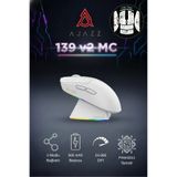 Ajazz Aj139 V2 Mc 24.000 Dpı Paw3311 Ultra Hafif 3 Modlu Oyuncu Mouse - 500mah Batarya + Tape