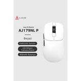 Ajazz AJ179 Nl P Near-Link 3 Modlu 1000hz 26.000 Dpı 800 Mah Batarya Paw 3395 - Yeni Nesil Bağlantı Modu - Beyaz