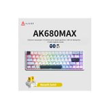 Ajazz Ak680 Max Kablosuz Manyetik Switch Mekanik Oyun Klavyesi-rapid Trigger-0.125 Ms Gecikme