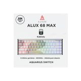 Ajazz Alux 68 Max He- Kablolu Manyetik Switch Klavye- 8.000 Hz Alüminyum Gövde Argb