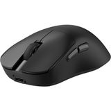 Ajazz NJ08 Ergonomik Kablosuz Ofis/oyuncu Mouse-3 Modlu Kullanım-6 Seviye Dpı-70 Gram - Siyah
