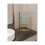 AJU Havluluk Tezgah Üzeri Kağıt Havluluk Ev Banyo Dekorasyonu Paslanmaz Metal Montaj Gerektirmez Gold