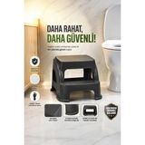AK-642 Basamaklı Tabure Mutfak Merdiveni Katlı Basamak Merdiven Tabure Çocu - Kahverengi