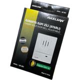AK-901 Kanarya Kapı Zili - Tek Sesli, Ac 12-15V, 12V Zil Trafosu ile Uyumlu, Kompakt ve Dayanıklı Tasarım, Ev ve Ofis Için