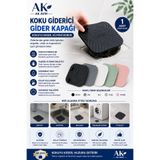 Ak Avm 1 Adet Lavabo Gider Kapatıcı Koku Önleyici Süzgeç Kapağı Duş Banyo Gider Filtresi Böcek Önleyici