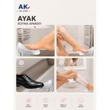 Ak Avm Duvara Vantuzlu Ayak Dayama Aparatı Duş Için Ayak Tıraş Destek Ürünü
