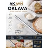 Ak Avm Oklava Alüminyum Hamur Açma Oklavası Hafif Dayanıklı Mutfak Oklavası