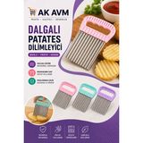 Ak Avm Paslanmaz Çelik Sebze Patates Kesici - Çok Renkli