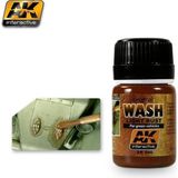 Ak Interactive Ak 046 35 Ml. Açık Pas Eskitme Efekti, Wash Serisi Enamel Model Boyası - 1 - Renkli