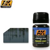 Ak Interactive Ak 069 35 Ml. Panzer Grey Çizgi Kiri Efekti, Enamel Model Boyası - 1 - Renkli
