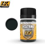 Ak Interactive Ak 071 35 Ml. Panzer Grey Mavisi, Filters Serisi Enamel Model Boyası - Renkli