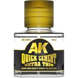 Ak Interactive Ak 12001 40 Ml. Extra Ince ve Hızlı Plastik Yapıştırıcı - 001-Renkli