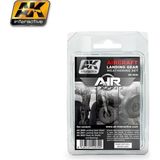 Ak Interactive Ak 2030 3X35 Ml. Iniş Takımları Eskitme Efekti, Enamel Model Boyası Seti - 1 - Renkli