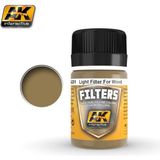 Ak Interactive Ak 261 35 Ml. Ahşap Için Açık, Filters Serisi Enamel Model Boyası - Renkli