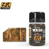 Ak Interactive Ak 263 35 Ml. Ahşap Eskitme Efekti, Wash Serisi Enamel Model Boyası - 1 - Renkli