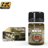 Ak Interactive Ak 300 35 Ml. Koyu Sarı Eskitme Efekti, Wash Serisi Enamel Model Boyası - 1 - Renkli