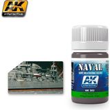 Ak Interactive Ak 303 35 Ml. Kriegsmarine Gemileri Gri Eskitme Efekti, Wash Serisi Enamel Model Boyası - 1 - Renkli