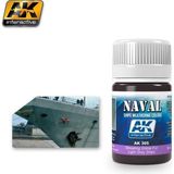 Ak Interactive Ak 305 35 Ml. Gemi Gövdesi Açık Gri Çizgi Kiri Efekti, Enamel Model Boyası - Renkli