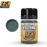 Ak Interactive Ak 4162 35 Ml. Yeşil Mavi, Filters Serisi Enamel Model Boyası - Renkli