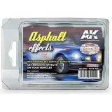 Ak Interactive AK 8090 3x35 ml. Asfalt Yol Efekti, Ralli Serisi, Enamel Model Boyası Seti