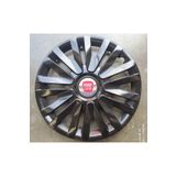 AK JANT Fiat Palio 13 Inc Piano Black Kırılmaz Jant Kapağı (4) Adet Siyah