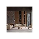 Ak Sofa Odessa Koltuk Takımı Sütlü Kahve 3+3+1