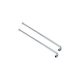 AK TEK Krom Dirsekli Kaplama Boru 60 cm 16 *1/2 ’’ ( 1 Adet )
