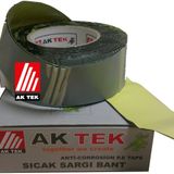 Ak Tek Sıcak Sargı Bant (M) Doğalgaz Boru Izalasyon