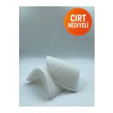 Ak Tuhafiye Beyaz Omuz Vatkası 3 cm