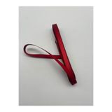 Ak Tuhafiye Bordo Saten Kurdele 1 cm 10 Metre, Bohça-Süsleme-Dekor-Çeyiz Kurdela
