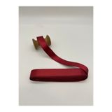 Ak Tuhafiye Bordo Saten Kurdele 2 cm 10 Metre / Bohça-Süsleme-Dekor-Çiçek Kurdela No: 40
