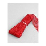 Ak Tuhafiye Kırmızı Güpür Dantel Tül Bant 5 cm Genişlik – 8,5-9m Uzunluk | Elbise & Süsleme