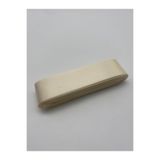 Ak Tuhafiye Krem Saten Kurdele 4 cm 10 Metre Geniş Saten, Gül Buketi - Süsleme - Dekor - Bohça Kurdela