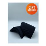 Ak Tuhafiye Siyah Omuz Vatkası 2.5 cm