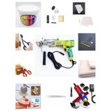 AK-V Tufting Makinesi Full Set (Set İçeriği Açıklama Kısmındadır) (Neon Yeşili AK-V - Bordo Tıraş Makinesi)