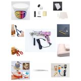AK-V Tufting Makinesi Full Set (Set İçeriği Açıklama Kısmındadır) (Pembe AK-V - Turuncu-Sarı Tıraş Makinesi)