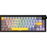 AK650 Kablosuz Mekanik Klavye 3 Modlu Tft Ekranlı Hot-Swap-65 Tuşlu Rgb Siyah/dream Switch